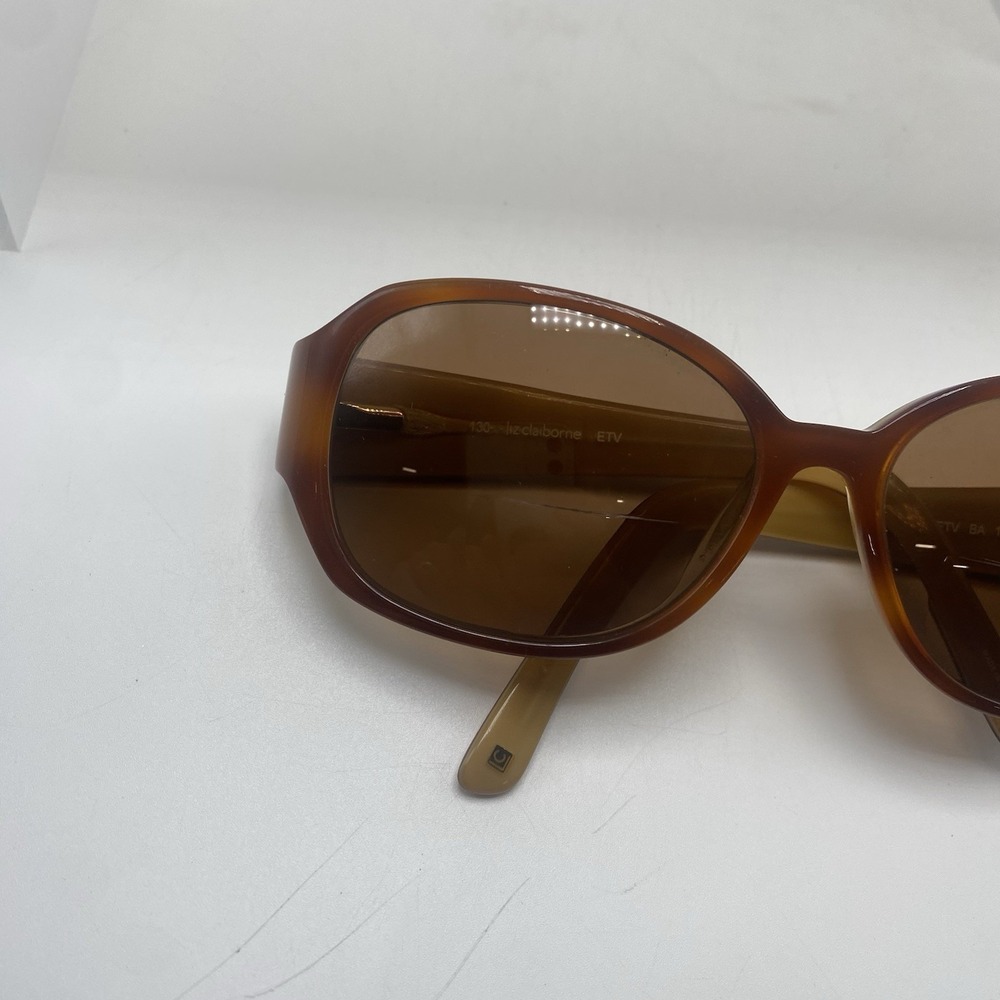 Liz Claiborne Sunglasses Women FRAME ONLY L524/S Oval 130 Brown 665 - Picture 4 of 16